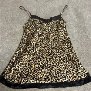 Pajama Heaven silk night shirt Small